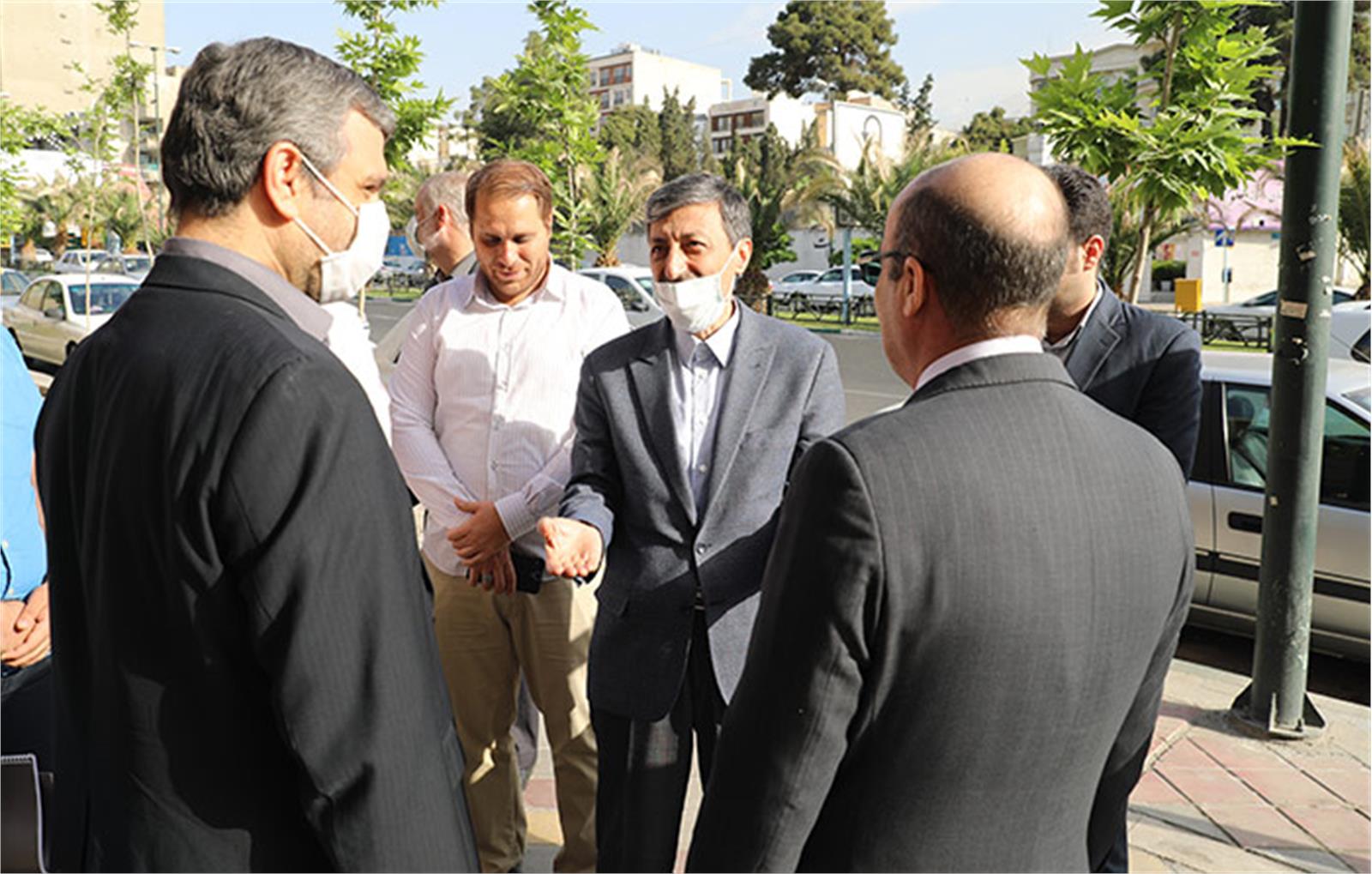 گزارش تصویری/ بازدید رئیس بنیاد مستضعفان از روند مقاوم سازی و مرمت ساختمان موزه دفینه